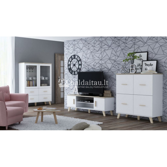 TV spintelė LOTTA RTV140 2D2S TV spintelė LOTTA RTV140 2D2S