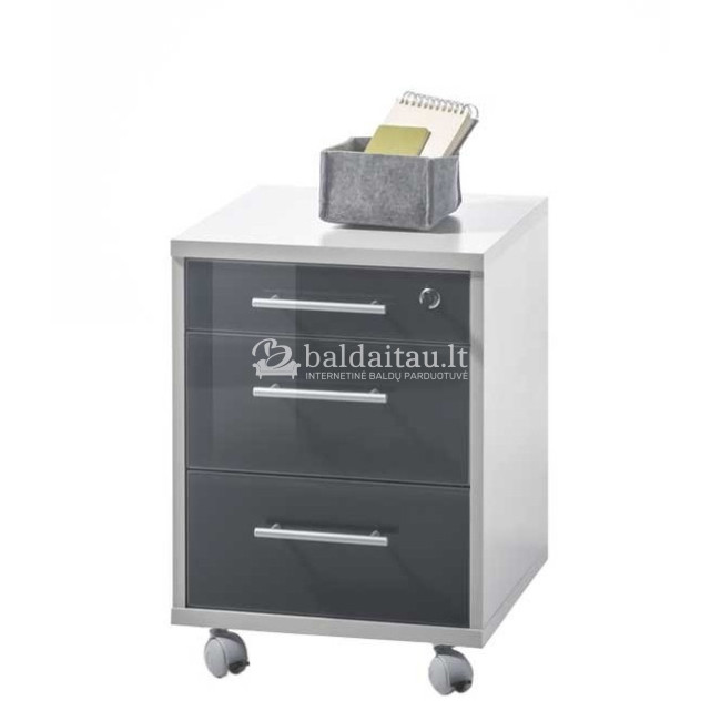Stalčių konteineris OFFICE LUX KON3S Stalčių konteineris OFFICE LUX KON3S