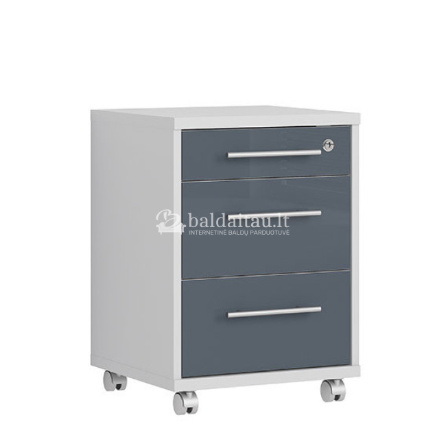 Stalčių konteineris OFFICE LUX KON3S Stalčių konteineris OFFICE LUX KON3S