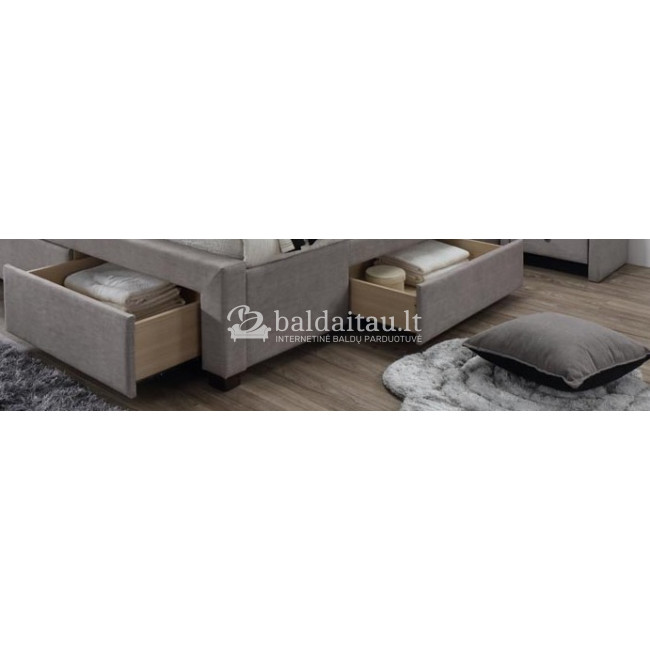 Lova EVORA 160 Smėlio Lova EVORA 160 Smėlio