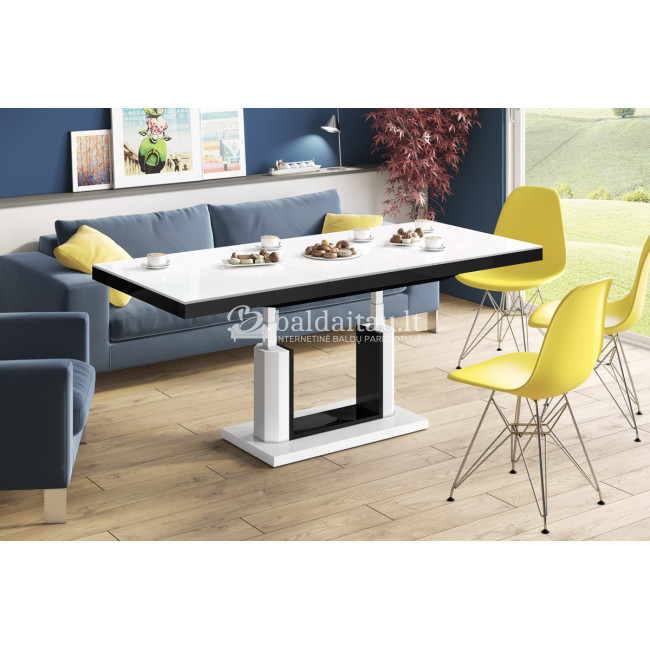 Išskleidžiamas ir pakeliamas staliukas QUADRO LUX BJ Išskleidžiamas ir pakeliamas staliukas QUADRO LUX BJ