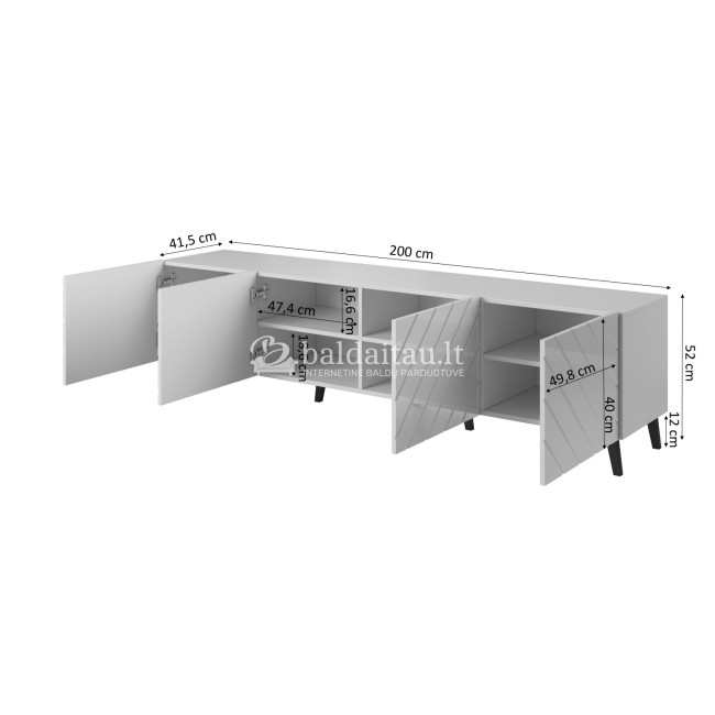 Tv spintelė ABETO 200 JB Tv spintelė ABETO 200 JB