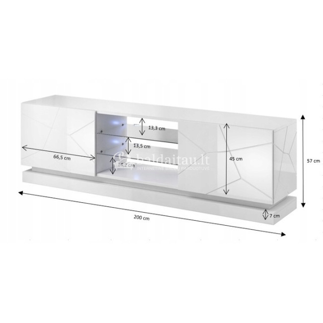 Tv spintelė QIU 200 BB Tv spintelė QIU 200 BB