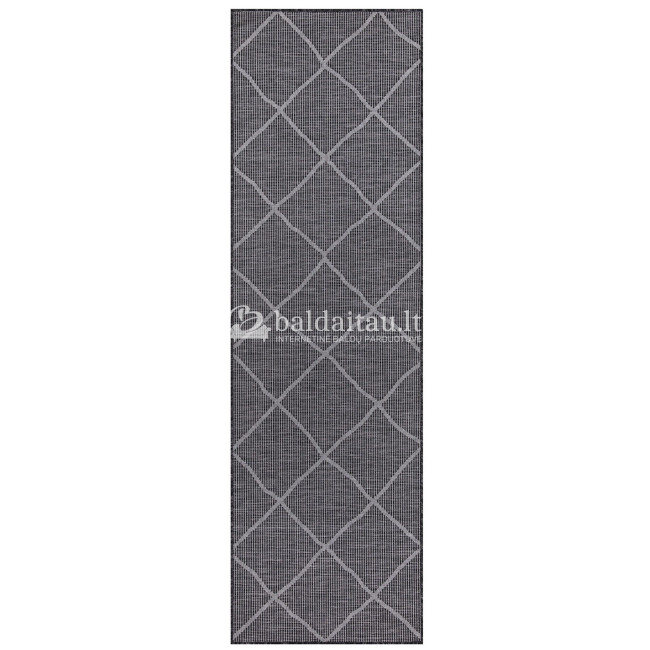 Lauko kilimas PALM 3075 black Lauko kilimas PALM 3075 black