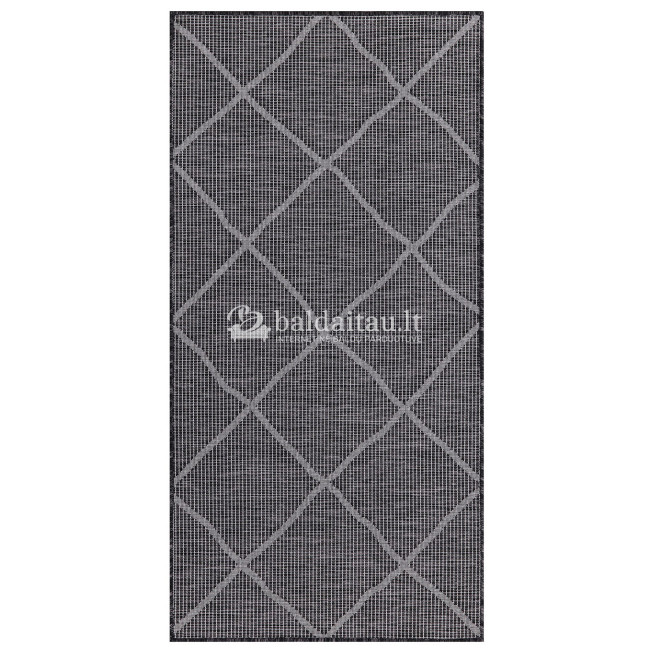 Lauko kilimas PALM 3075 black Lauko kilimas PALM 3075 black