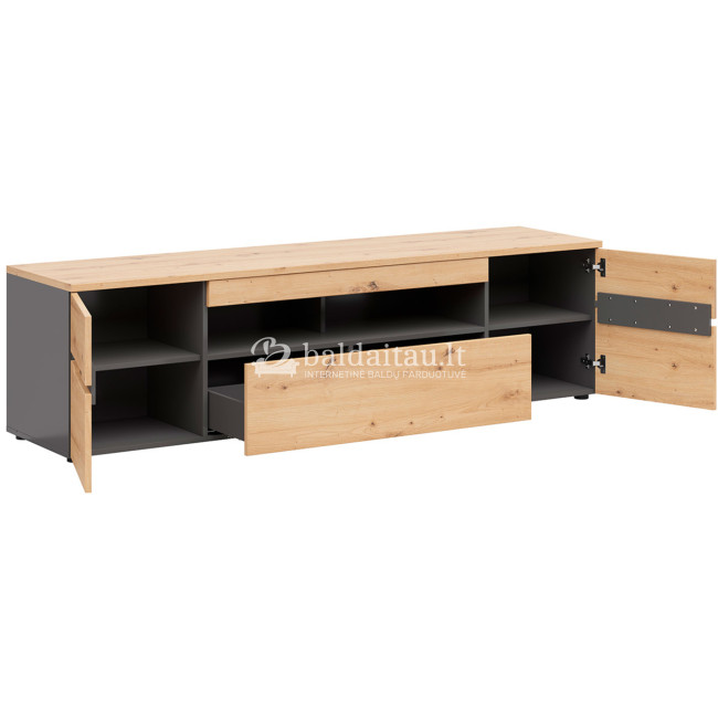 Tv spintelė MEMPHIS RTV2D1S/5/19 Tv spintelė MEMPHIS RTV2D1S/5/19