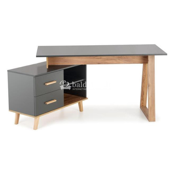Kampinis rašomasis stalas SERGIO XL Kampinis rašomasis stalas SERGIO XL