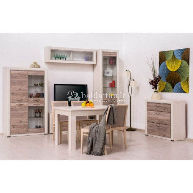 Išskleidžiamas stalas OLIVIA 130/175 Išskleidžiamas stalas OLIVIA 130/175
