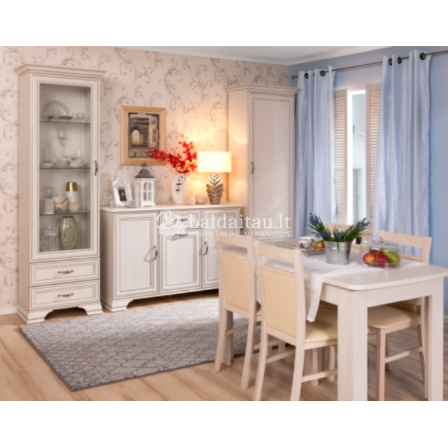 Išskleidžiamas stalas OLIVIA 130/175 Išskleidžiamas stalas OLIVIA 130/175