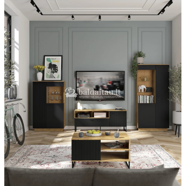 Tv spintelė ZENDA RTV1D1B/U Tv spintelė ZENDA RTV1D1B/U