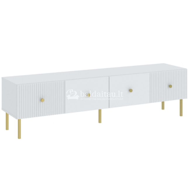 Tv spintelė VIENA 2D BALTA Tv spintelė VIENA 2D BALTA