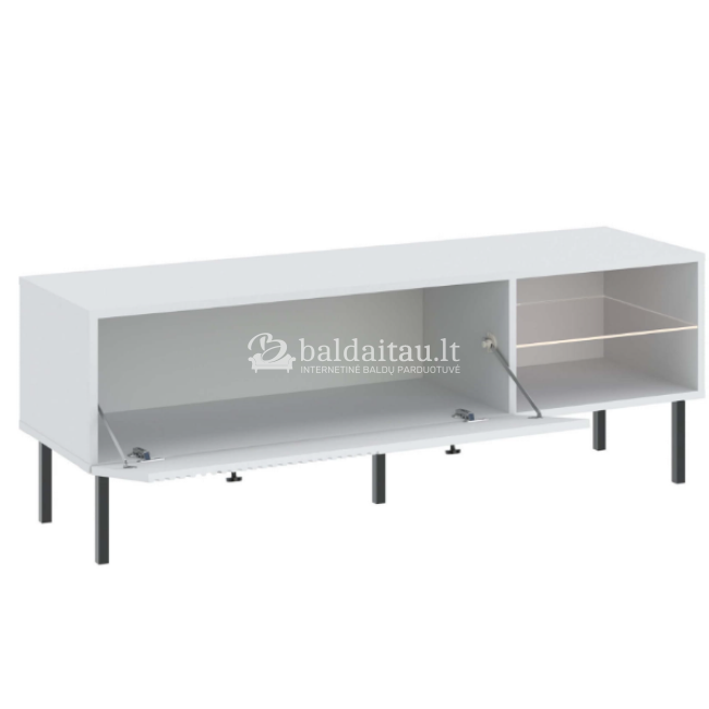 Tv spintelė VIENA 1D BALTA Tv spintelė VIENA 1D BALTA
