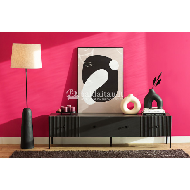 Tv spintelė VIENA 2D ANTRACITO Tv spintelė VIENA 2D ANTRACITO