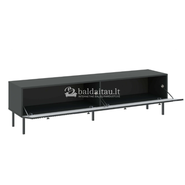 Tv spintelė VIENA 2D ANTRACITO Tv spintelė VIENA 2D ANTRACITO