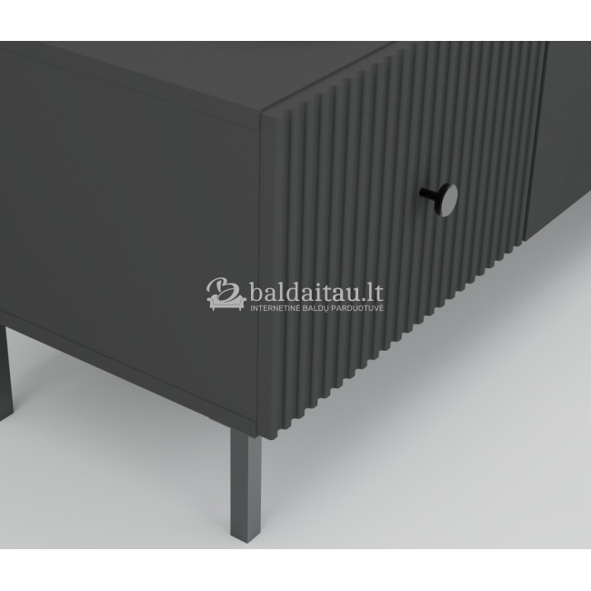 Tv spintelė VIENA 2D ANTRACITO Tv spintelė VIENA 2D ANTRACITO