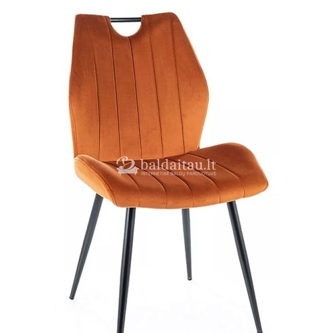 Kėdė ARCO VELVET cinamono Kėdė ARCO VELVET cinamono