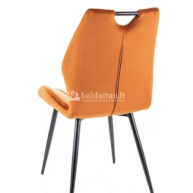 Kėdė ARCO VELVET cinamono Kėdė ARCO VELVET cinamono