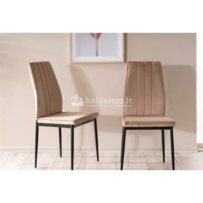 Kėdė ATOM VELVET smėlio Kėdė ATOM VELVET smėlio