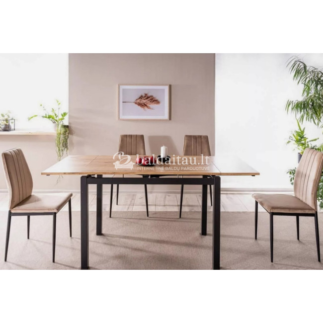 Kėdė ATOM VELVET smėlio Kėdė ATOM VELVET smėlio