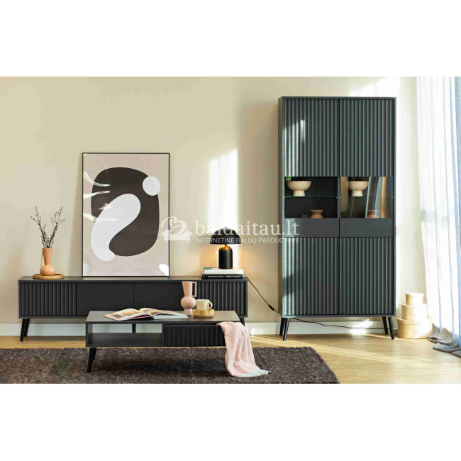 Tv spintelė BARCELONA-ANTRACITO 180 2D Tv spintelė BARCELONA-ANTRACITO 180 2D