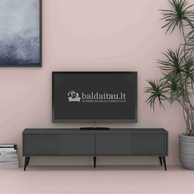 Tv spintelė BARCELONA-ANTRACITO 180 2D Tv spintelė BARCELONA-ANTRACITO 180 2D