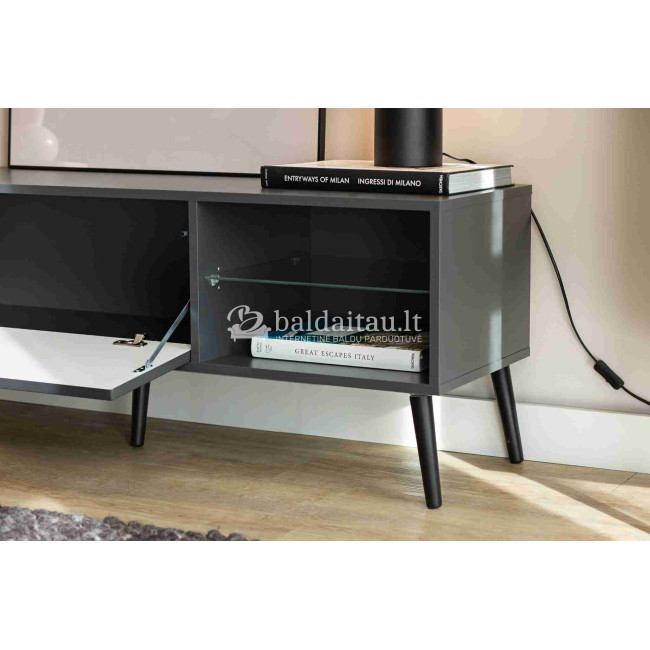 Tv spintelė BARCELONA-ANTRACITO 135 1D Tv spintelė BARCELONA-ANTRACITO 135 1D