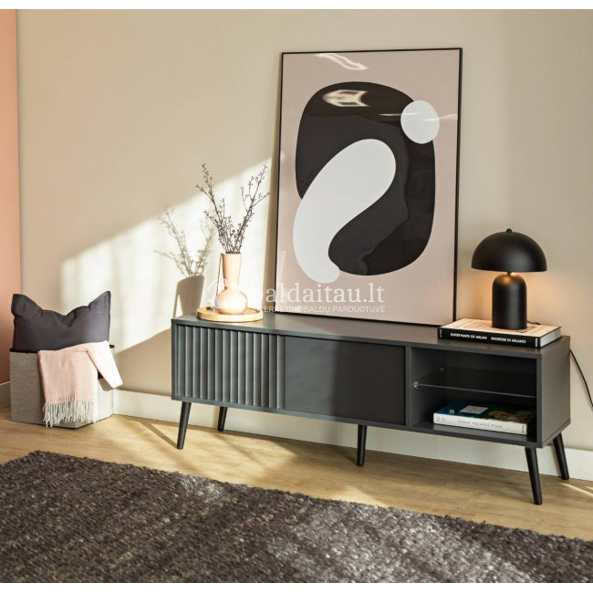 Tv spintelė BARCELONA-ANTRACITO 135 1D Tv spintelė BARCELONA-ANTRACITO 135 1D