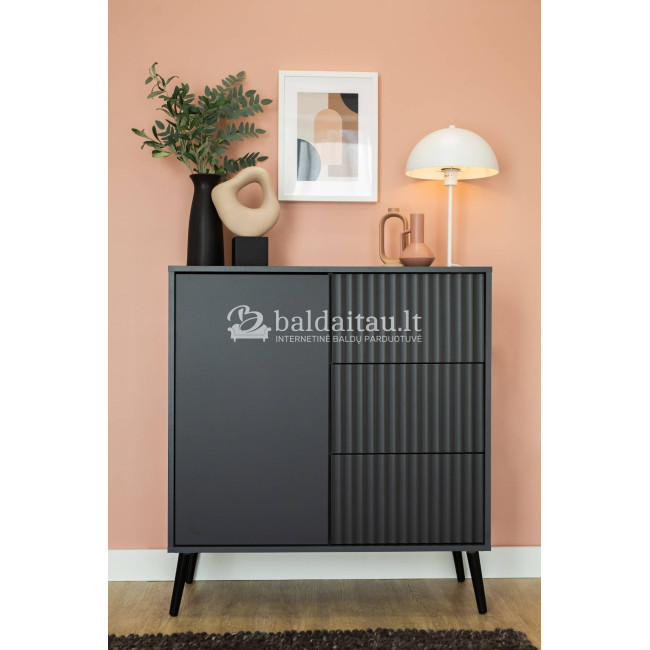 Komoda BARCELONA-ANTRACITO 1D3S Komoda BARCELONA-ANTRACITO 1D3S
