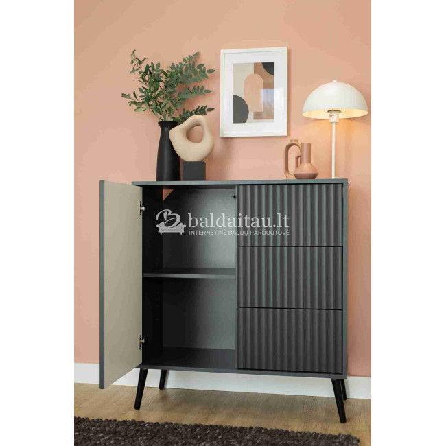 Komoda BARCELONA-ANTRACITO 1D3S Komoda BARCELONA-ANTRACITO 1D3S