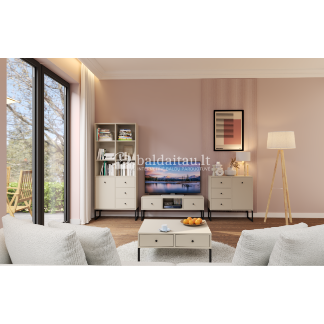 Komoda LINEA-kašmyro 1D3S Komoda LINEA-kašmyro 1D3S