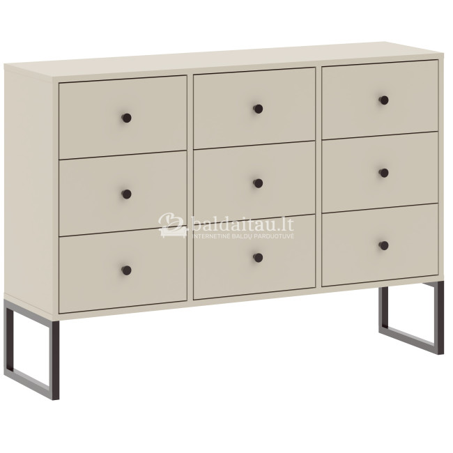 Komoda LINEA-KAŠMYRO 9S Komoda LINEA-KAŠMYRO 9S