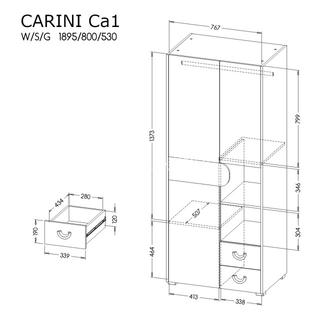 Spinta CARINI CA1 Spinta CARINI CA1