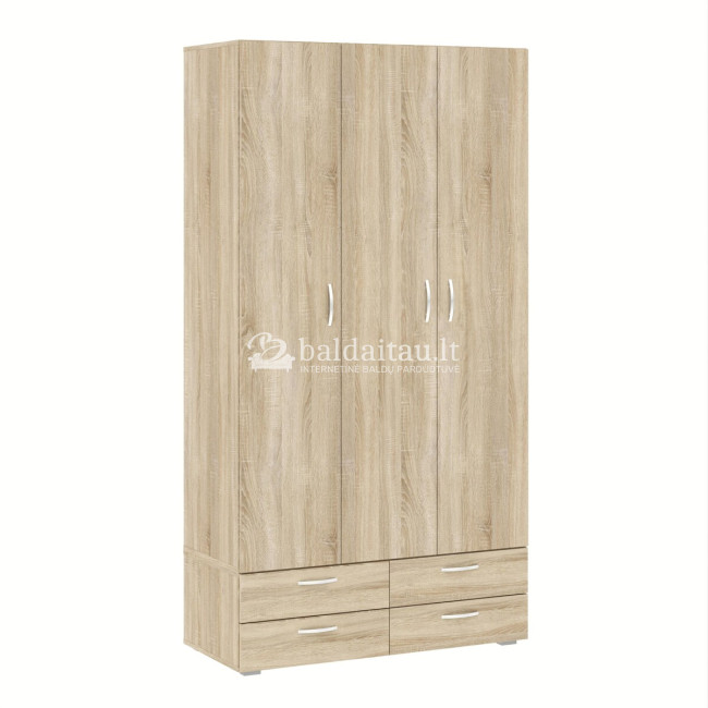 Spinta BASIC 3D ąžuolas sonoma Spinta BASIC 3D ąžuolas sonoma
