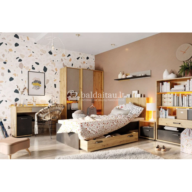 Rašomasis stalas QUBIC 08 Rašomasis stalas QUBIC 08