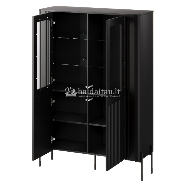 Vitrina VERA 110 juoda Vitrina VERA 110 juoda