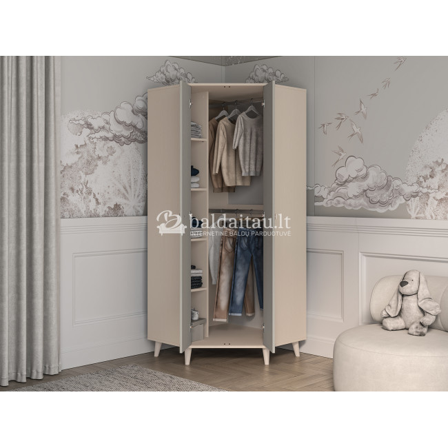 Kampinė spinta MEVEL 01 Kampinė spinta MEVEL 01
