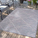 Lauko kilimas PALM 3075 bluepink Lauko kilimas PALM 3075 bluepink