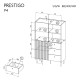 Komoda PRESTIGO P4 Komoda PRESTIGO P4