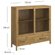 Žema vitrina KLARK 2W2S Žema vitrina KLARK 2W2S