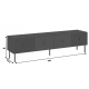 Tv spintelė VIENA 2D ANTRACITO Tv spintelė VIENA 2D ANTRACITO