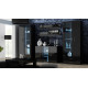 Vitrina SOHO S6 2D2S juoda