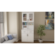 Vitrina KREDENS 80 balta Vitrina KREDENS 80 balta