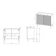 Komoda ONDA 2D Z Komoda ONDA 2D Z