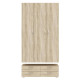 Spinta BASIC 3D ąžuolas sonoma Spinta BASIC 3D ąžuolas sonoma