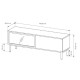 TV spintelė LANG 150 2D TV spintelė LANG 150 2D